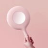 QUANJJ Dressing Makeup Portable Double-Sided Portable Desktop Handle LED with Light Fill Light to Send Girls