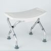 WANGZI Bathroom Folding Stool Pregnant Women And The Elderly Bath Stool Home Non-Slip Shower Room Toilet Bath Bench,White