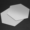 yoligan 12pcs 3D Modern Mirror Geometric Hexagon Acrylic Wall Sticker Decor Art Home DIY