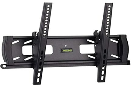 Monoprice Tilt TV Wall Mount Bracket - for TVs 32in to 55in Max Weight 99lbs VESA Patterns Up to 400x400 Security Brackets UL Certified
