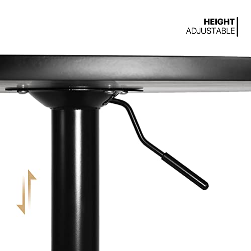 MoNiBloom bar-Tables, Metal, Black