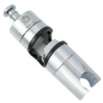 Shower Holder Bracket 18-25mm - Adjustable Shower Head Holders Replacement, Chrome Plated Shower Brackets for Shower Head with Side Knob and Addi