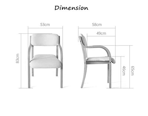 AANAN Stools,Stool Bar Stoolsqx Computer Chair Stool Armchair Fabric Upholstered Modern Dining with Lounge Bedroom Office Kitchen Solid Minimalis