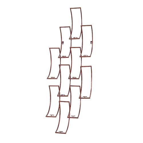 PIBM Stylish Simplicity Wine Rack Metal Wine Rack, Wine Rack for the Kitchen Wine Rack Wall Hanging