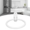 HEEPDD Towel Rings, White Aluminum Alloy for Home Hotel Bathroom Towel Ring
