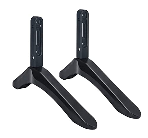 Drsn TV Base Pedestal Feet, TV Stand Mount Legs for Most Televisions with Mounting Hole Distance from 0.787-2.16 inch / 2cm-5cm…