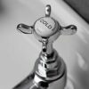 Bristan N 1/2 C CD 1901 Basin Pillar Taps, Chrome