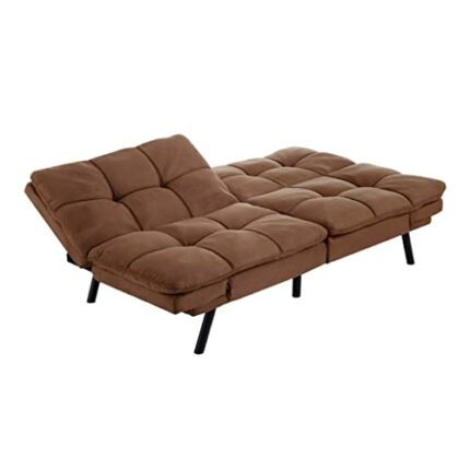 CZDYUF Memory Foam Futon Multifunctional Convertible Folding Bed Sofa (Color : D, Size : Universal size)