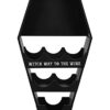 Gothic/Horror/Vampire/Mystic - Coffin Wine & Glasses Shelf/Rack/Holder