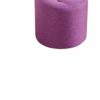 FGHOEV Fashionable Sofa Stool, Creative Small Wooden Stool for Household Use, Adult Fabric Dressing Stool, Purple