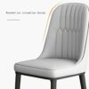Kitchen Dining Room Furniture Chairs Kitchen Dining Chairs Set Of 2,Modern PU Leather High Back Soft Seat Living Room Chairs,Water Proof Leather
