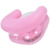 Zopsc-1 Kids Swimming Chair, Thickening PVC Inflatable Sofa Load-bearing 80kg Eco-Friendly with Sequins for Indoor and Outdoor for 3-10
