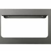 WENKO Uno Montella Hand Towel Rail for Screwing in Rustproof Aluminium 27 x 16 x 8 cm Anthracite