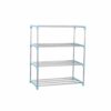 DINGZZ Simple Multi Layer Shoe Rack Stainless Steel Easy Assemble Storage Shoe Cabinet Shoe Rack Hanger Home Organizer Accessories
