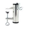 Yuhtech Parasol Support, Umbrella Stand Galvanized Parasol Clip Balcony Umbrella Clip Holder Fixing Clamp for Balcony, Patio Table, Garden, Beach