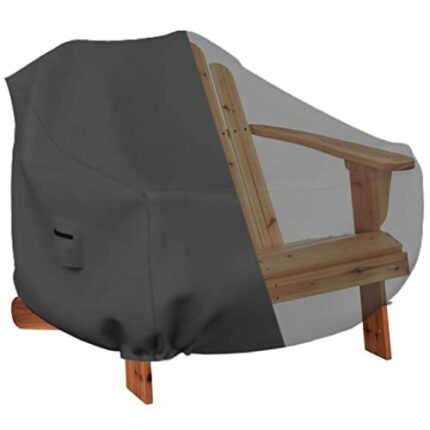 Schleuder Classic Outdoor Double Adirondack Chair Cover, Adirondack Garden Chair Cover, Outdoor Bench Chair Cover, Weather and Fade Resistant. (1