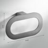 HIGOH Bath Towel Holder,Bathroom Hand Towel,Towel,Zinc Alloy Spray Towel Rack,Toilet Bathroom,Wall-Mounted Punched Hand Wipe Hanger
