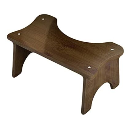 DOITOOL Wooden Toilet Stool Toilet Foot Stool Squatting Toilet Stool for Toddler Wood Bathroom Step Stool Portable Bathroom Squatting Urinal for