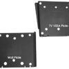 Allcam LCD110 15" 17" 19" 22" LCD/LED TV Ultra Slim Wall Mount Bracket, Super Flush 15mm, Mount Size 75x75 Mount Size 100x100, Hold up to 20kgs (