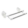 HIGOH Towel Racks, Towel Rail for Bathroom,Self-Adhesive Towel Holder Rack,Wall Mounted Towel Hanger,Bathroom Towel Bar with Suction Cup Bathroom