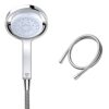 Mira Showers 360 Shower Head Handheld Shower Head 4 Spray Shower Head White/Chrome 2.1688.001