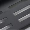 XHALERY Storage Rack Black Space Aluminum Towel Rack Bathroom Rack Bathroom Hardware Pendant Storage Wall Dressing Table