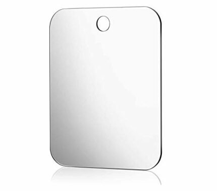 KEQKEV Unbreakable Shower Mirror Travel Mirror Office Mirror Portable Mirror