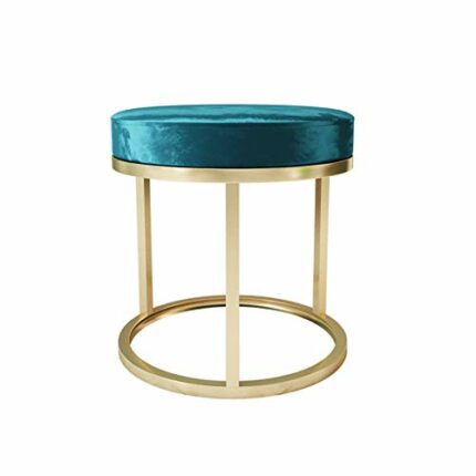 FGHOEV Footstool, Sofa Stool Dressing Stool Living Room Metal Dressing Stool