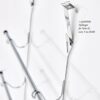 Zeller 18400 Over-Door Towel Rail 56x47.5 cm Chrome