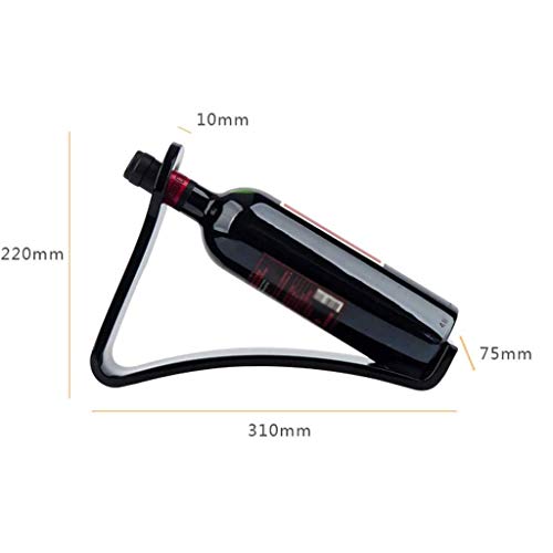 CZDYUF Wine Rack - Wine Glass Rack Decoration Wine Bottle Holder(31 * 7.5 * 22 Cm)