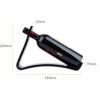 DLOETT Wine Rack - Wine Glass Rack Decoration Wine Bottle Holder（31 * 7.5 * 22 Cm）