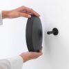 Brabantia - Mindset Bathroom Mirror - 5x Zoom for Precise View - Magnetic Holder - Removable Mirror - Wall-Mounted - Corrosion Resistant - Fixing