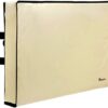 Weatherproof Outdoor TV Cover 72"-75" inch - Full coverage for Flat TVs - Universal for Any Mount and Stand - Grey