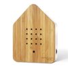 Zwitscherbox Wood Zwitscherbox, Walnut/Black,11 x 12 x 3 cm
