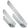 Towel Holder Self Adhesive - 2Pcs No-drill Towel Rail - 39 cm & 21 cm Towel Bar Self Adhesive I Durable I Waterproof Stainless Steel Towel Rail f