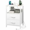 Yoobure Small Night Stands for Bedroom, Nightstand, Bed Side Table
