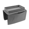 Fdit Sofa Tray Table Clip on Side Table, Foldable Sofa Arm Table Detachable Armrest Tray for Eating and Drink (Coffee)