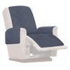 Muross Reversible Recliner Chair Protector, Waterproof Furniture Protector Slip, Nonslip Recliner Cover 1 Seater Chair Sofa Slipcover Armchair Fu