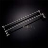 Towel Rack Towel Bar Towel Rail 304 Stainless Steel Double Lever Towel Bracket Towel Rail Wall Hanging Towel Holder for Bathroom Balcony Kitchen