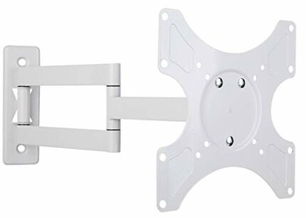 TECHLY Wall TV Mount LED LCD 19 – 37 Tiltable 3 Joints White "ICA-LCD 2903 WH – Flat panel wall mounts (25 kg, 48.3 cm (19), 94 cm (37"), 75 x 75