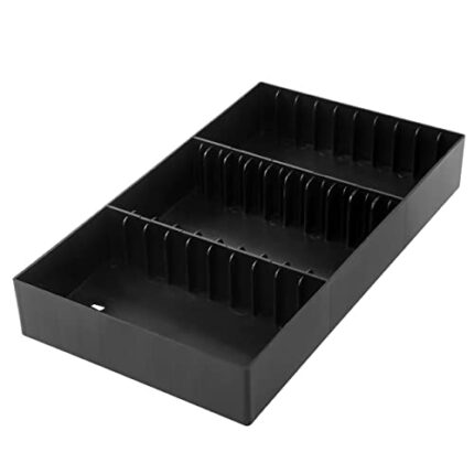 Plastic Cassette Storage Tray - Holds 30 Audio Cassettes - Wall Mountable