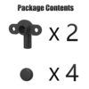 2Pcs Pressure Relief Device for Triton, with Disc Seals Cover Valve, Shower Spares Parts Compatible with Triton Electric Showers (Replace of 8280