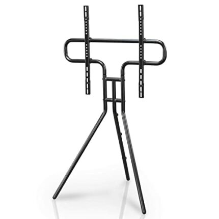 Hama 118099 - Television Floor Stand "Easel Design" (for TV size 37" - 75"), VESA up to 600x400, black, max load 40 kg