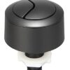 Dual Flush Push Button for Concealed Cable wc cisterns Matt Black