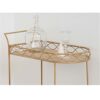 FGHOEV Homestay Dormitory Rattan Kitchen Island Simple Restaurant Balcony Double Layer Cart Coffee Shop Storage Trolley