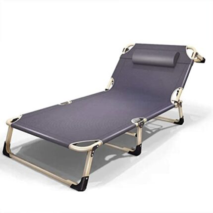 NAKEAH Single Bed Simple Bed Outdoor Portable Bed
