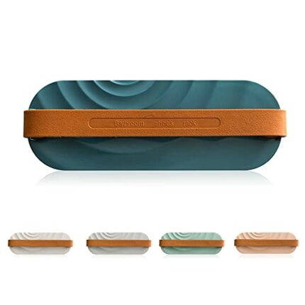 Huakaile Wall Mounted Slipper Holder, Bathroom Wall Hanging Slipper Rack, Adhesive Shoe Holder, Sticky Slippers Shelf Hanging Shoe Organizers for