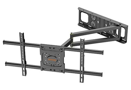TV Wall Bracket Mount WHYFONE Long Reach TV Wall Bracket with 650mm Smooth Extension, Swivel Tilt Extend Corner TV Wall Mount Bracket for 32-70 I
