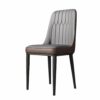WALNUT Dining Chair Leather Leisure Chair Backrest Stool Home Furniture Versatile Dining Chair Armrest