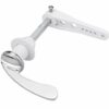 Makenlug Replacement Toilet Tank Handle for Toilet WC Cistern - Universal Fit Replacement Toilet Tank Handle, Chrome Plated Metal Toilet Flush Le